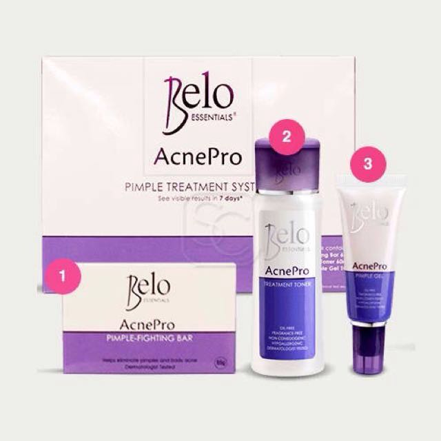 Belo AcnePro Treatment Set, Beauty & Personal Care, Face, Face Care on ...