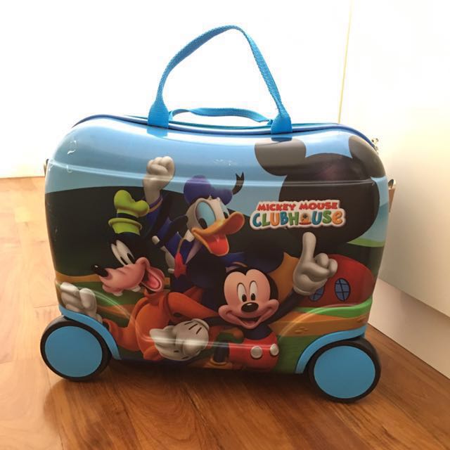 kids mickey luggage