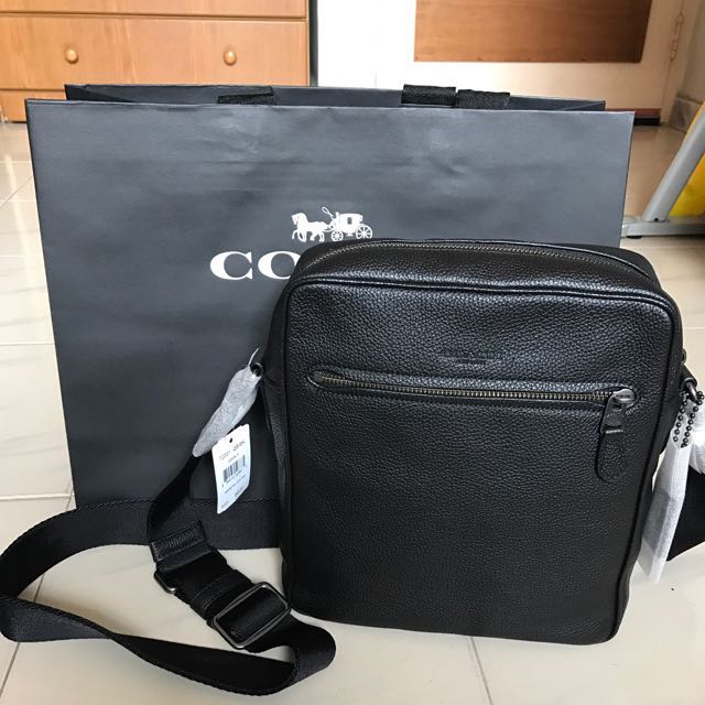 coach flight bag for men