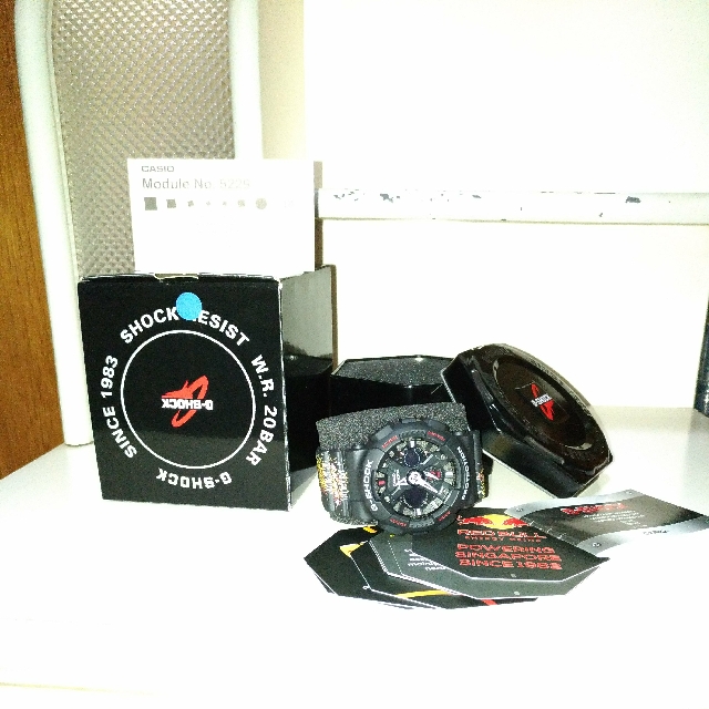G shock red bull edition price deals