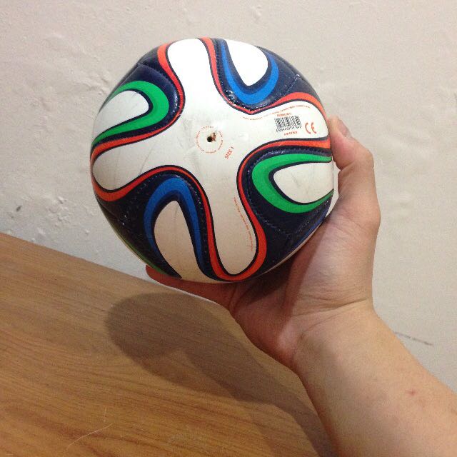 FIFA World Cup 2014 Brazil Adidas Brazuca Replica Top Glider Mini Soccer  Ball (Size 1) Art#: G73636