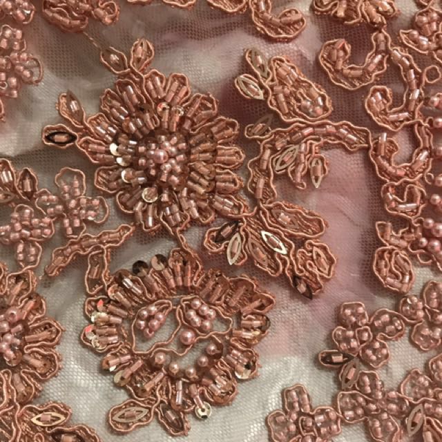 Beads hotsell border lace