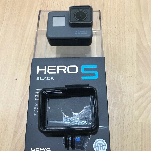 Gopro Hero 5 Black Remote Casing And Stick Photography On Carousell