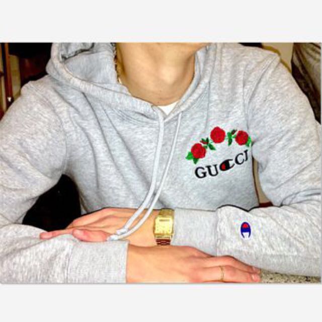 champion hoodie gucci