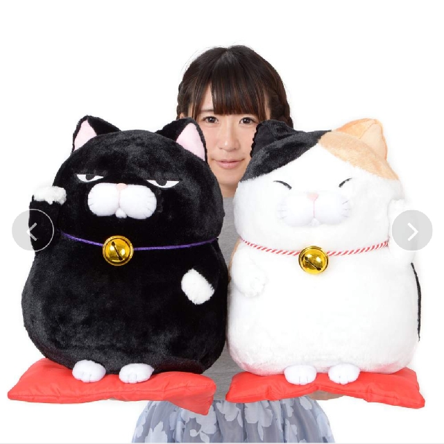 Hige Manjyu Maneki neko Cat Plush Collection Big