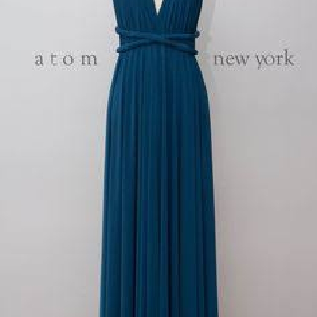 Dark teal sale infinity dress