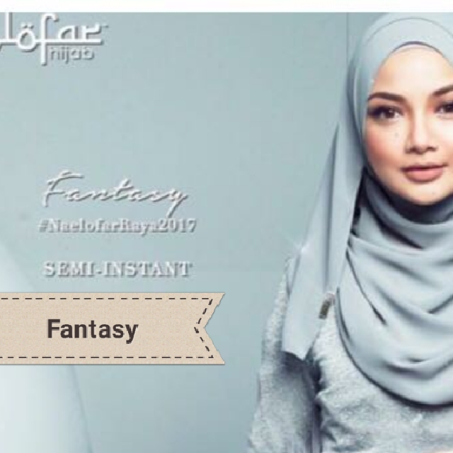 neelofa instant hijab