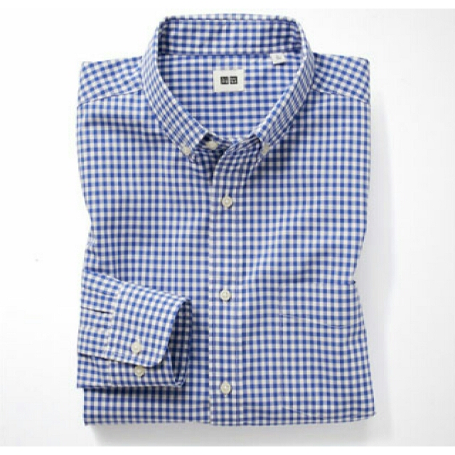 Button down uniqlo store