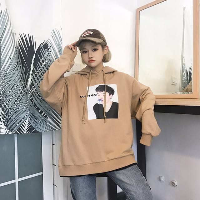 Korean oversized swag hoodies