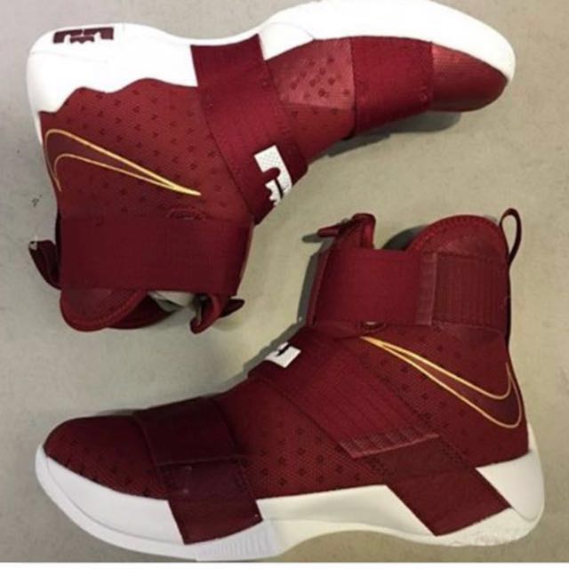 Lebron soldier store 10 maroon