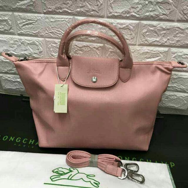 Longchamp soft cheap leather bag