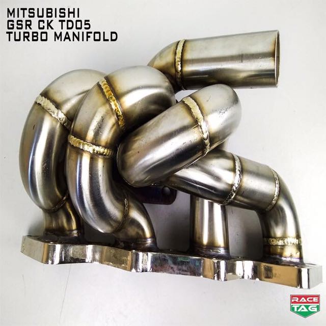 mitsubishi gsr ck td05 turbo manifold auto accessories on carousell carousell