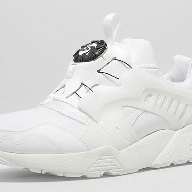 puma disc blaze white