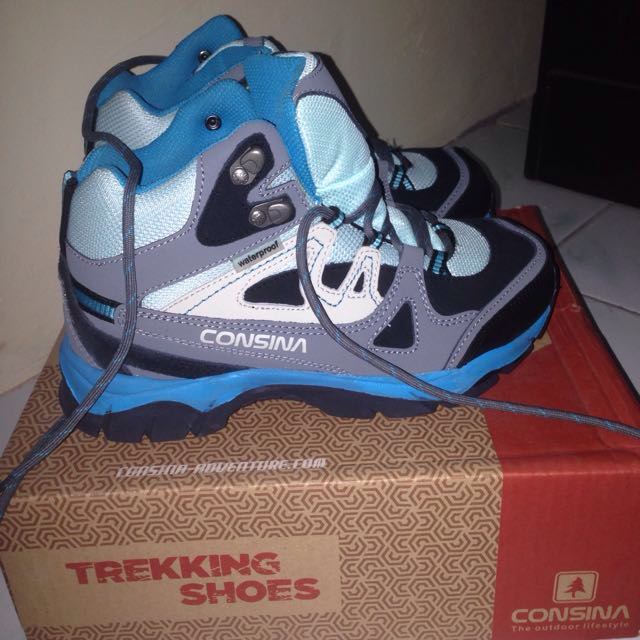 Sepatu Gunung Consina Alpine Fesyen Wanita Sepatu Di Carousell