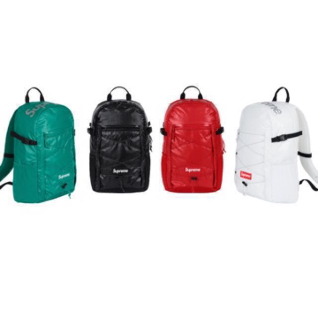 supreme backpack fw17 black