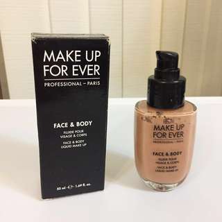 Make Up For Ever 雙用水粉霜Face & Body Liquid #6 小麥肌色 MUF