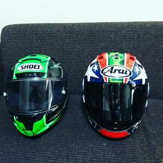 fs:Helm Shoei x14 Laverty Size S fit to M.