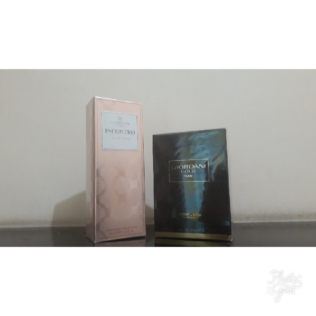 1 Set Parfum Oriflame Giordani Gold Incontro Eau De Parfum