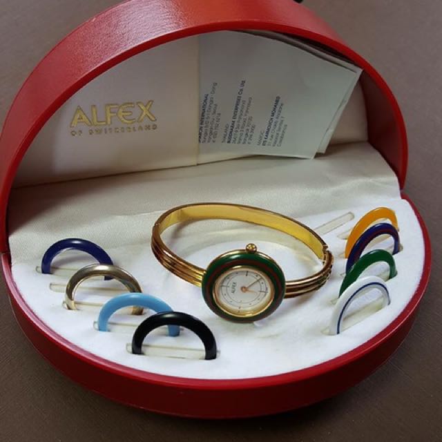 Alfex bangle watch authentic Women s Fashion Watches