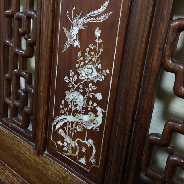 Antique Rosewood Furniture, Furniture, Tables & Chairs on Carousell