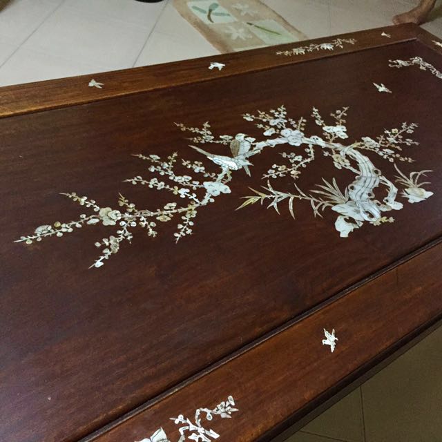 Antique Rosewood Furniture, Furniture, Tables & Chairs on Carousell