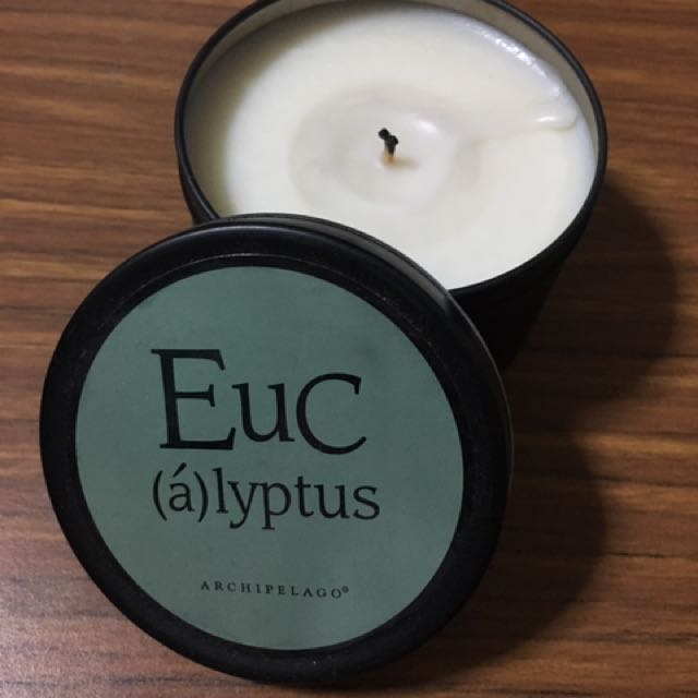 Archipelago Candle Eucalyptus Smell, Furniture & Home Living, Home