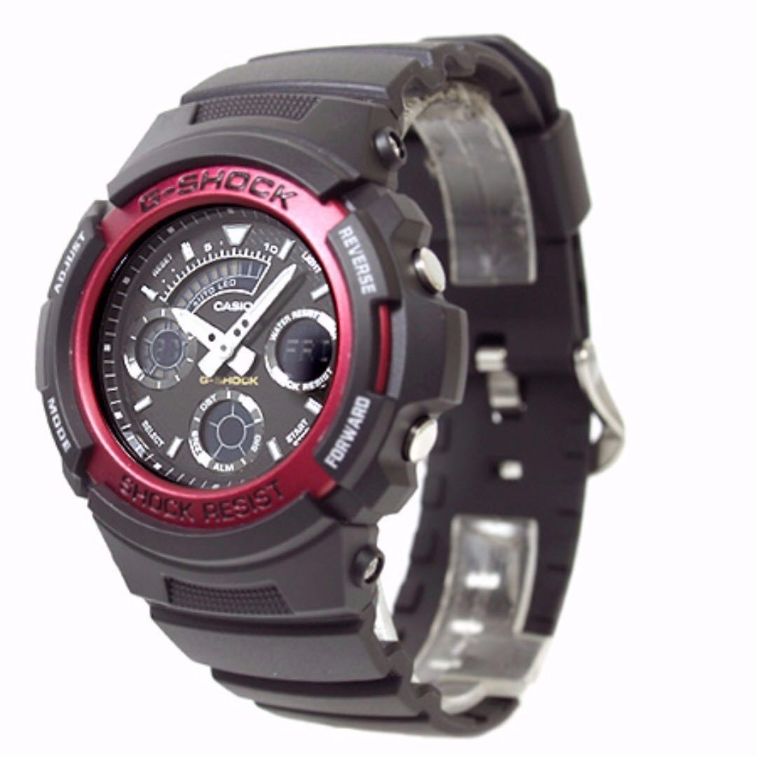 Authentic Casio G Shock Shock Resistant World Time Watch Aw 591 4a Men S Fashion Watches On Carousell