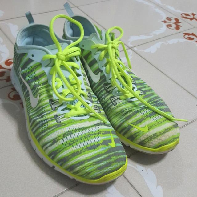 nike free 5.0 neon green