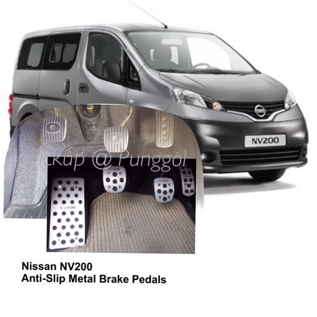 BN NISSAN NV200 Van Anti-Slip Brake Pedals / NV200 Accessories, Car ...