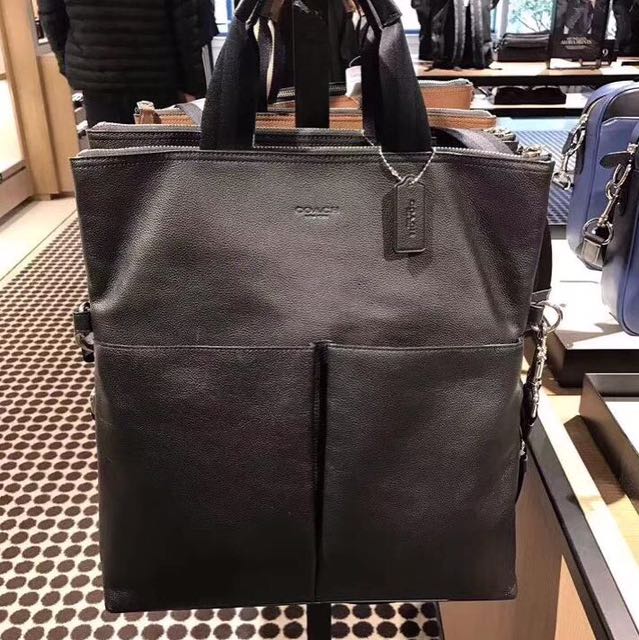 Coach fold clearance over tote