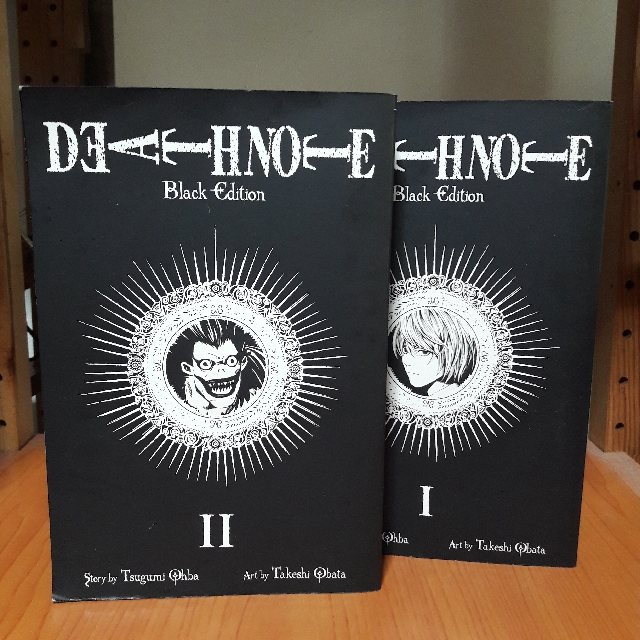 Death Note Black Edition Books Stationery Comics Manga On