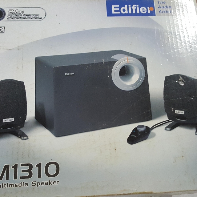 Edifier M1310 Speaker, Audio, Soundbars, Speakers & Amplifiers on Carousell