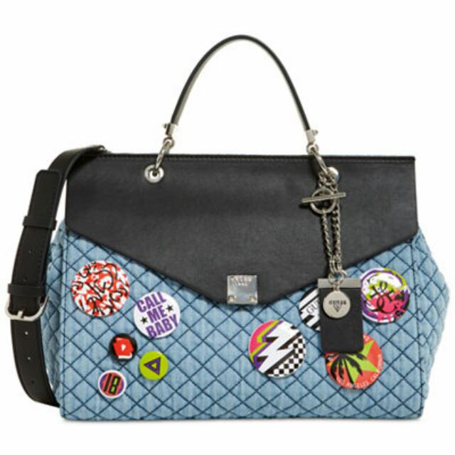 Guess Denim Handbag Women S Fashion Bags Wallets On Carou