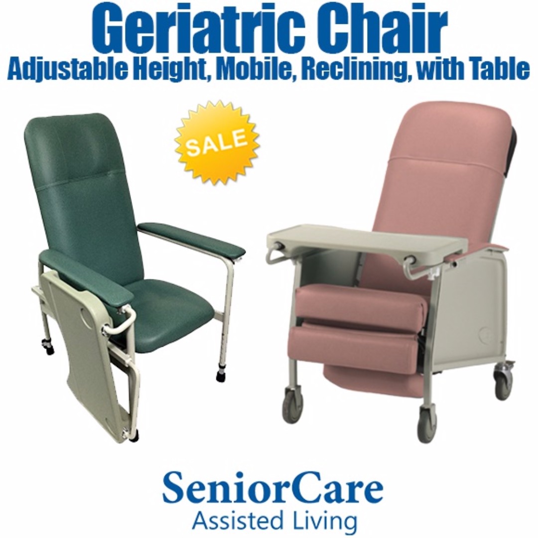 Adjustable Geriatric Chair Furniture Tables Chairs On Carousell