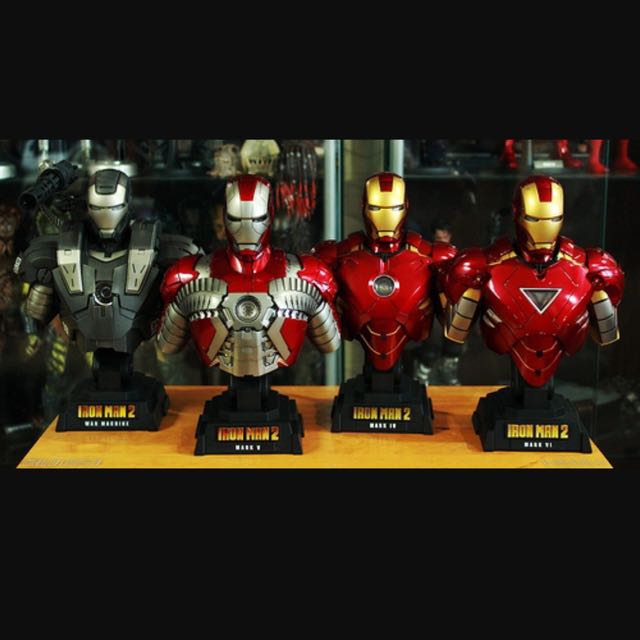 hot toys iron man bust