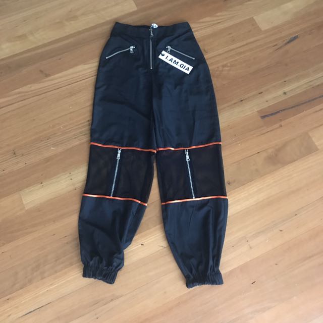 parachute track pants womens