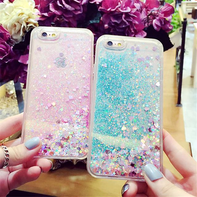 iphone glittery casing