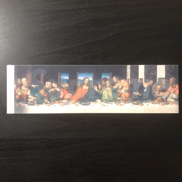 supreme last supper sticker