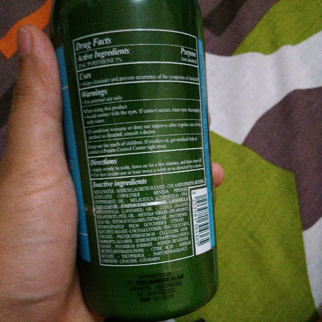 L'occitane Anti Dandruff Shampoo, Kesehatan & Kecantikan, Perawatan