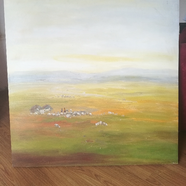 Lukisan Cat Minyak Design Craft Artwork On Carousell