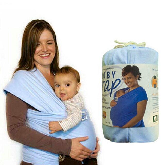 blue moby wrap
