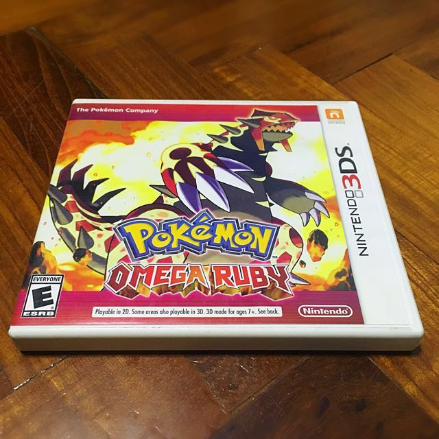 Nintendo 3DS Game Pokemon Omega Ruby, Video Gaming, Video Games