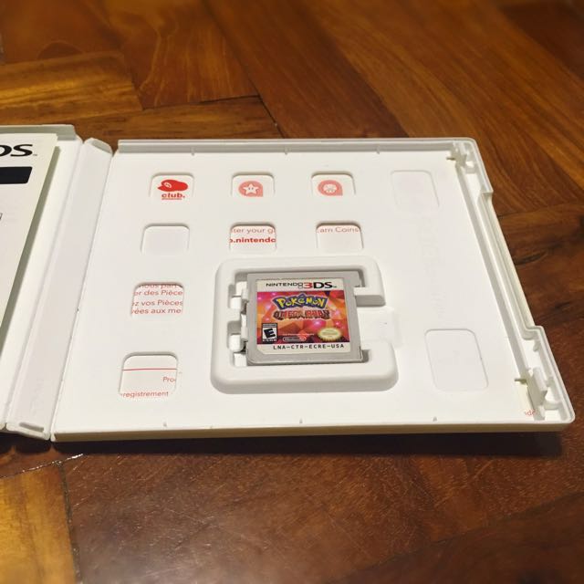 Nintendo 3DS Game Pokemon Omega Ruby, Video Gaming, Video Games