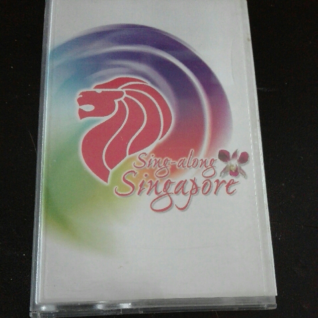 Sing Along Singapore Cassette tape, Hobbies & Toys, Music & Media