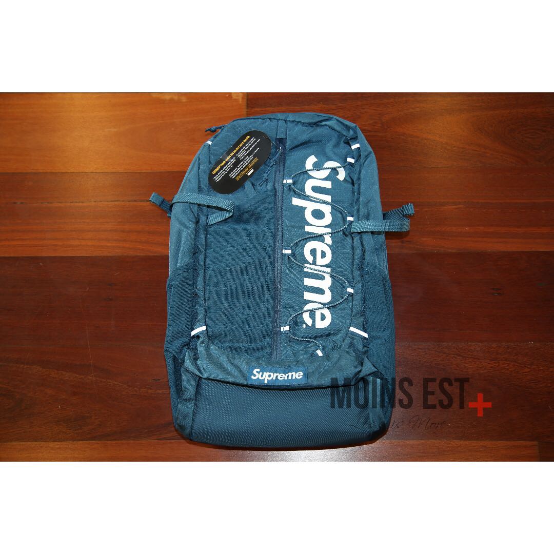 Supreme bookbag blue hotsell