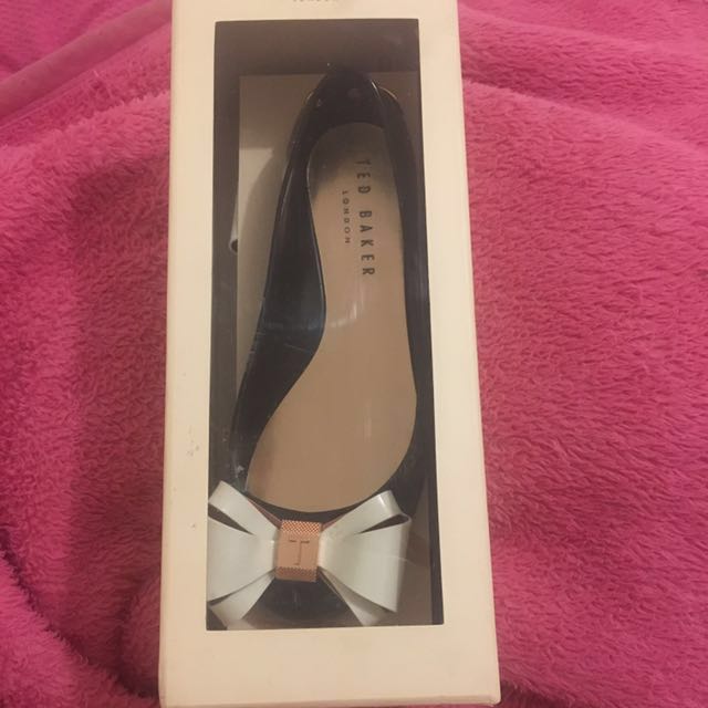 ted baker jelly bow shoes