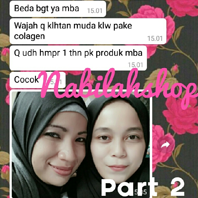 Testimoni Cream Collagen Original Bpom Kesehatan Kecantikan Rias Wajah Di Carousell