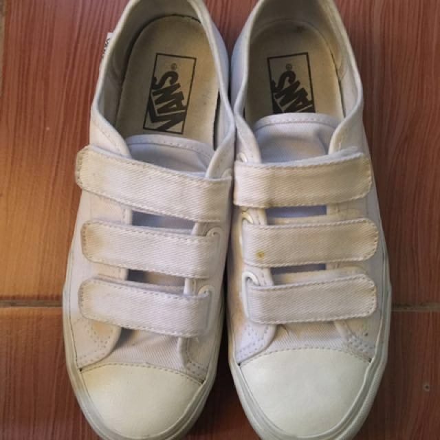 Vans outlet authentic velcro