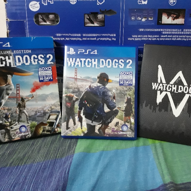 Watch Dogs 2 Deluxe Edition Video Gaming Video Games Playstation On Carousell