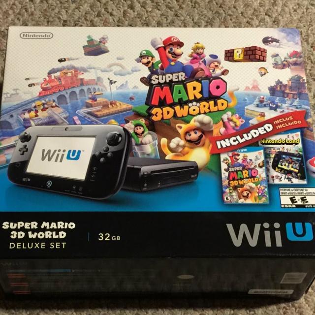 Wii U Mario 3d Land And Mario Bros Bundle Toys Games Video